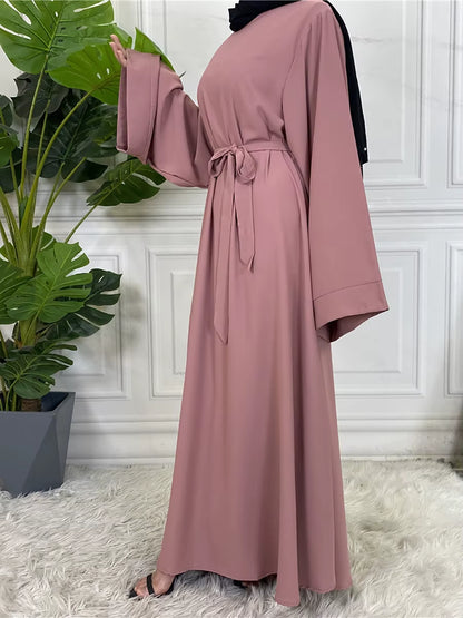 Modest Abaya Ramadan Musulman De Mode Maxi Robe Turkey Kaftan Islamic Clothing Muslim for Women Hijab Dress Caftan Vestidos
