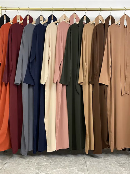 Modest Abaya Ramadan Turkey Kaftan Islamic Clothing Muslim for Women Hijab Dress Robe Femme Musulmane Caftan Marocain Vestidos