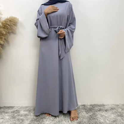 Modest Abaya Ramadan Musulman De Mode Maxi Robe Turkey Kaftan Islamic Clothing Muslim for Women Hijab Dress Caftan Vestidos