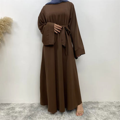 Modest Abaya Ramadan Musulman De Mode Maxi Robe Turkey Kaftan Islamic Clothing Muslim for Women Hijab Dress Caftan Vestidos