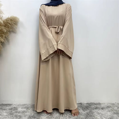 Modest Abaya Ramadan Musulman De Mode Maxi Robe Turkey Kaftan Islamic Clothing Muslim for Women Hijab Dress Caftan Vestidos